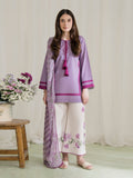 Lila Bloom – Lavender 3-Piece Dress (Stitched)