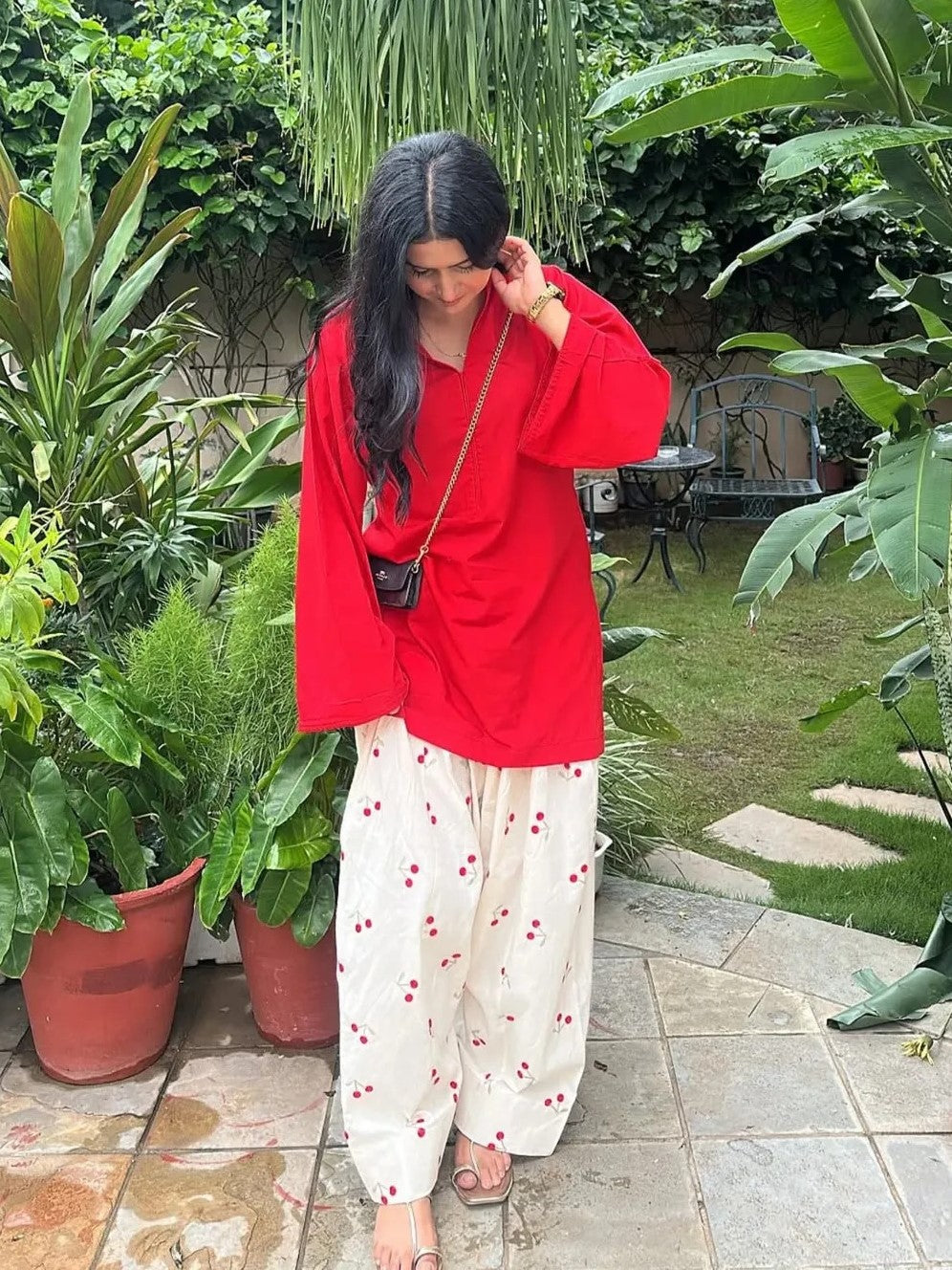 Mahi – 2-Piece Lawn Set with Farshi Shalwar