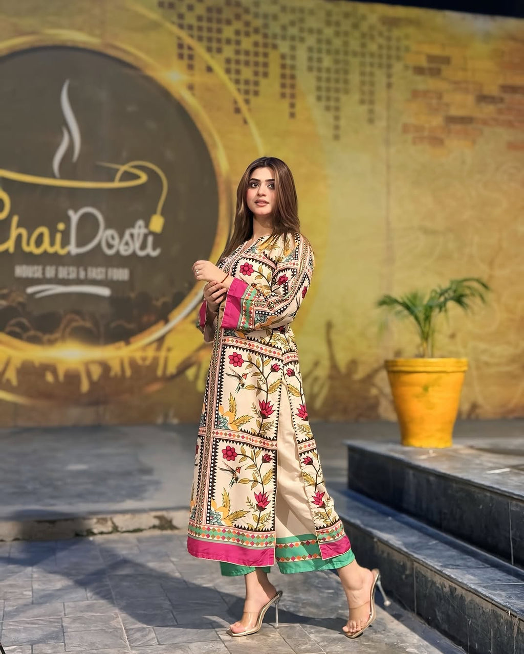 Gul Bahaar – Silky Lawn Co-Ord 2-Piece Set