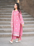 Nazneen – Embroidered Pure Lawn 3-Piece Set with Chiffon Dupatta (Stitched)