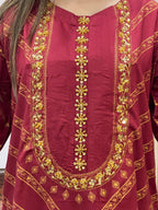 Saadgi Handwork Neck 2PC