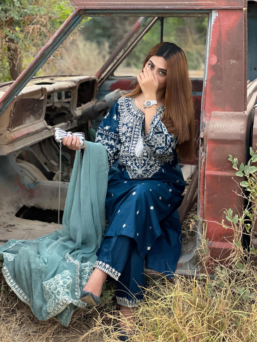 ZARA – Timeless Embroidered 3-Piece Set