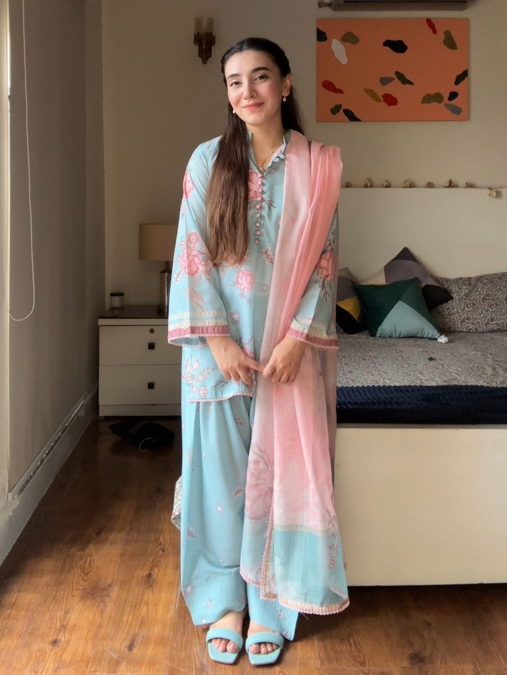 Afsana Digital Print 3PC