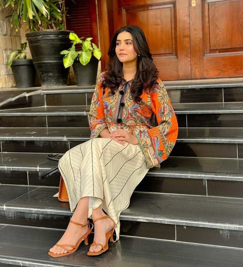 Hira Co-Ord 2-Piece Stitched Suit